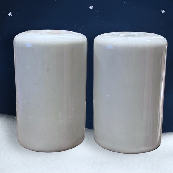 VTG Retro MCM Christmas Tree Salt Pepper Shakers Christmas Decor Red & Green - Picture 3 of 7